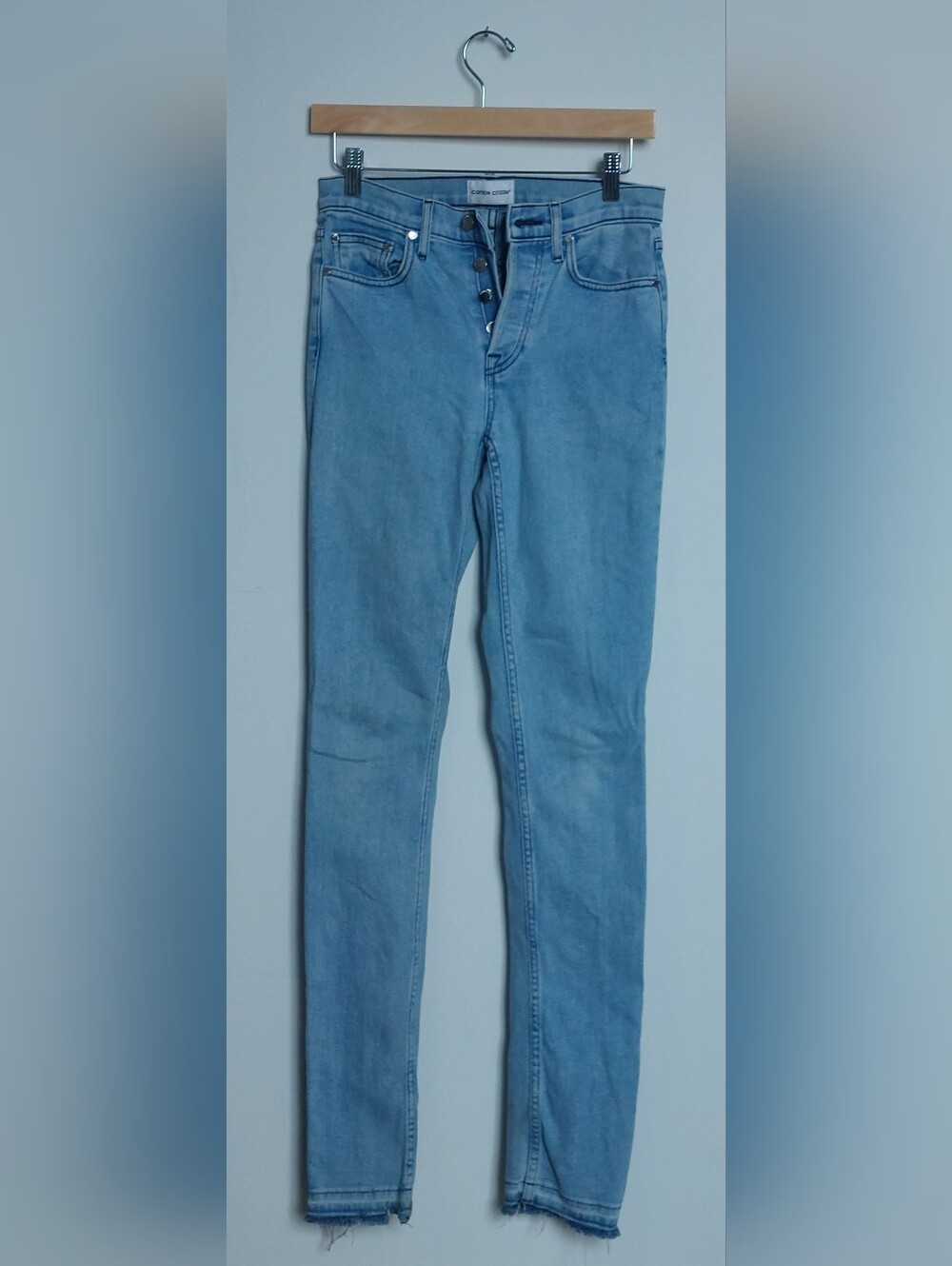 Cotton Citizen Light Blue Women’s Jean W/ Hem Split
